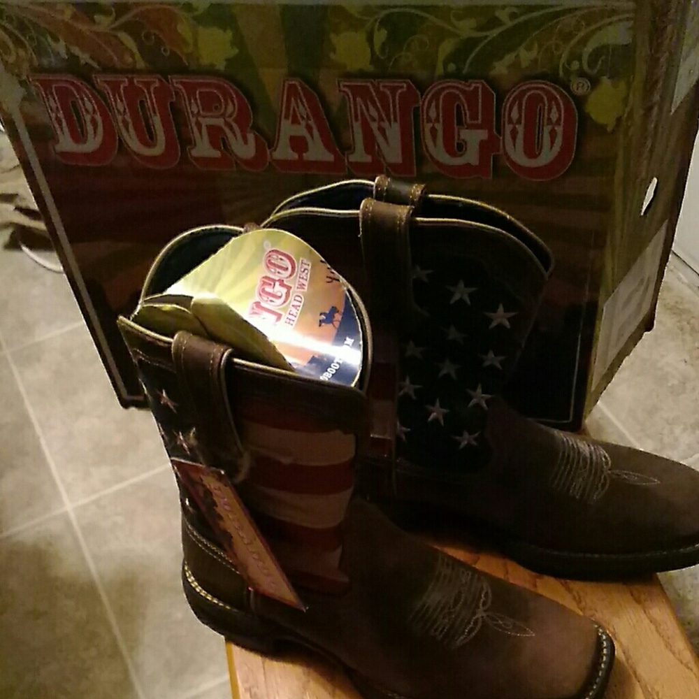 Lady Rebel by Durango American Flag Boots